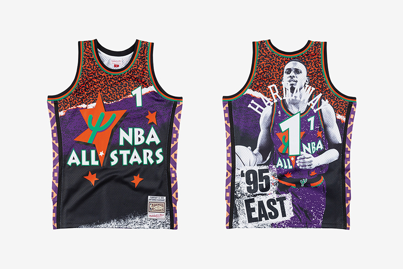 Los uniformes que rinden tributo al Juego de Estrellas de la NBA