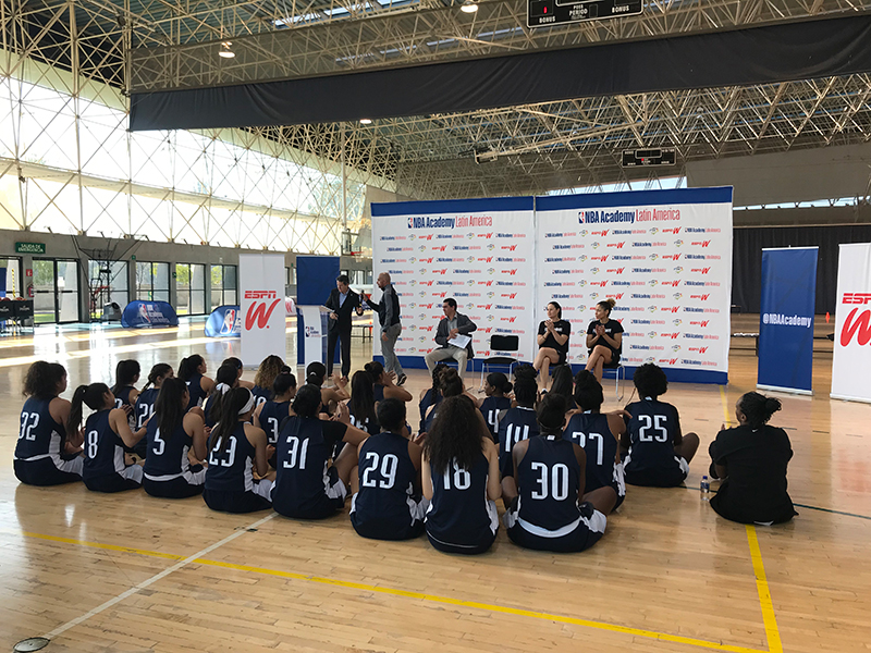 Las mexicanas presentes en el Women’s Camp de NBA Academy