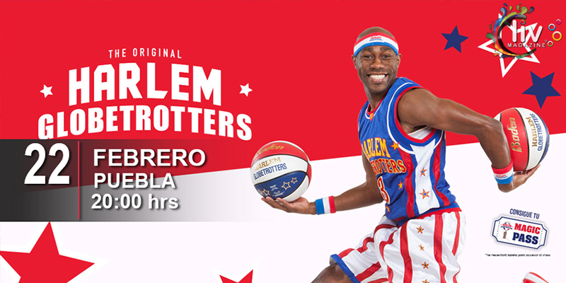 Los Harlem Globetrotters hicieron escala en Puebla