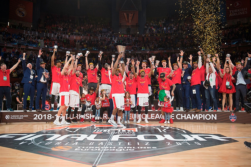 El CSKA se coronó monarca del basquet europeo