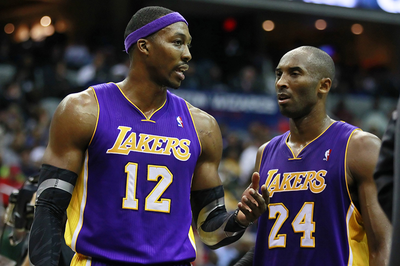 Dwight Howard le echó flores a Kobe Bryant