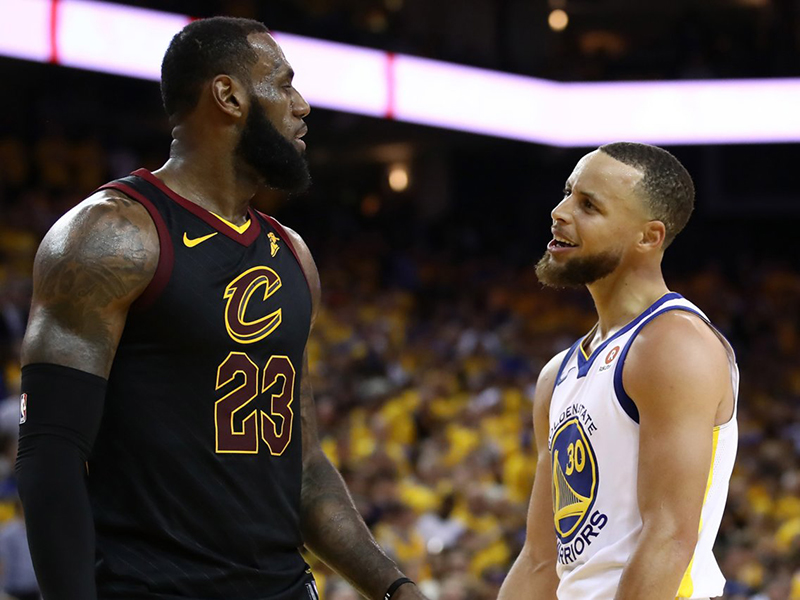 Stephen Curry le dijo que no a LeBron