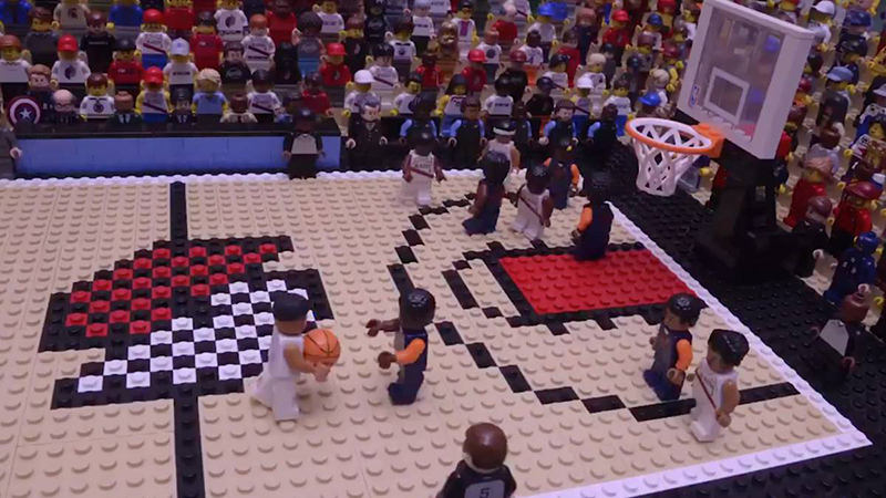 Grandes momentos de la NBA en su versión Lego