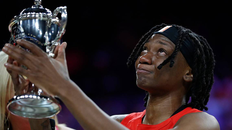 El emotivo discurso de Erica Wheeler, la MVP del All Star de la WNBA