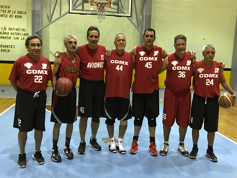 México presente en el Mundial de Maxibasquet