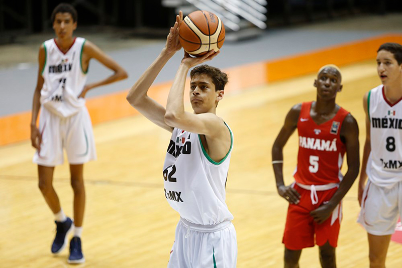 Paso perfecto para México U17 en el Centrobasket