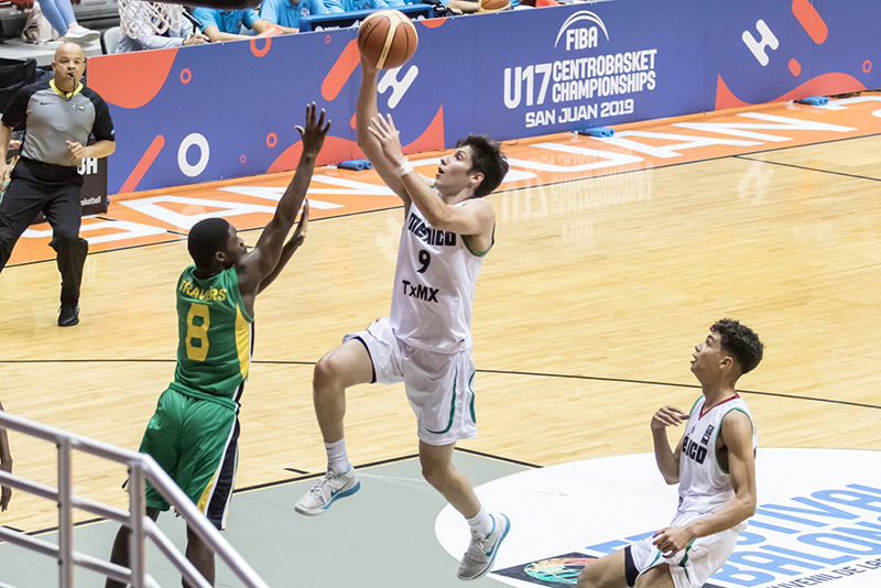 Debut contundente de México U17 en el Centrobasket