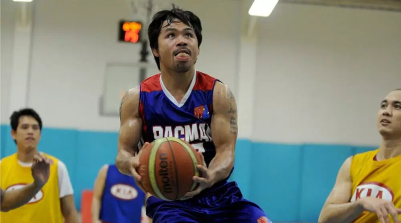 Manny Pacquiao y su pasión por el basquetbol