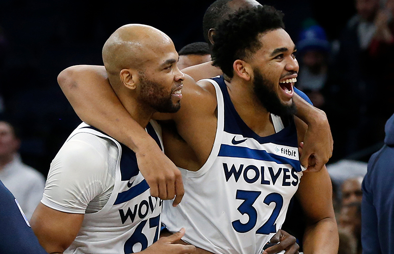 Karl-Anthony Towns congeló a los Grizzlies