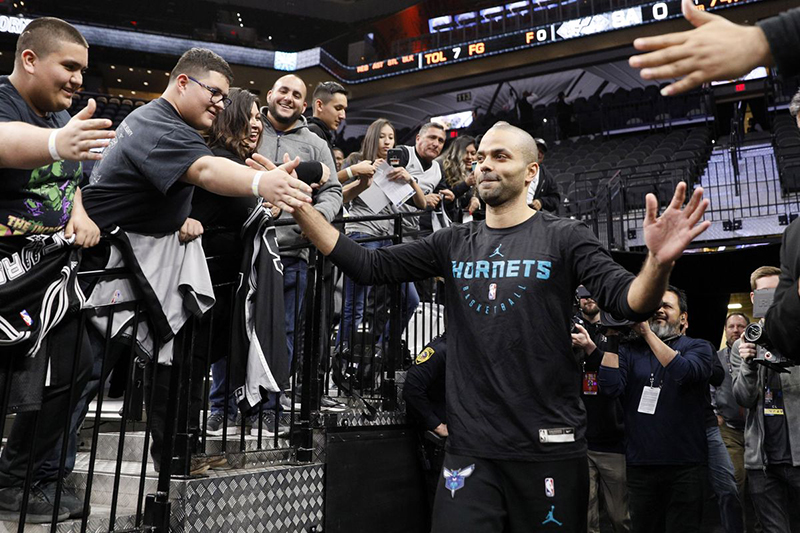 El reencuentro de Tony Parker con los Spurs