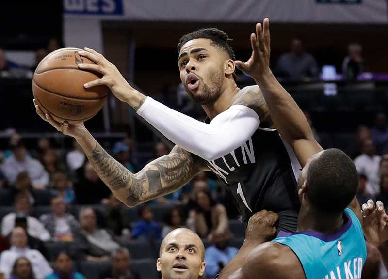 D’Angelo Russell anda en fuego con los Nets
