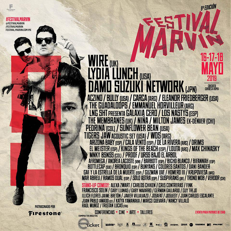 Aczino y WOS en el Festival Marvin 2019