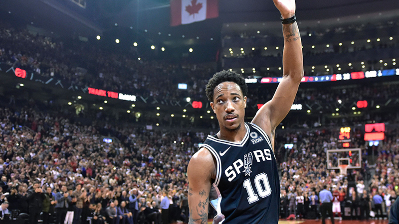 DeRozan con regreso agridulce a Toronto