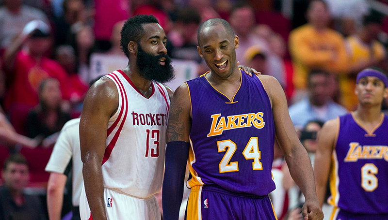 Kobe Bryant habló sobre los Rockets de Harden