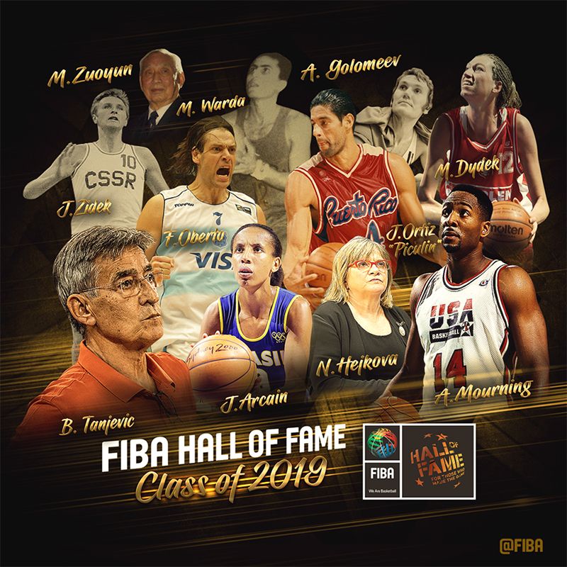 Nuevos inmortales en el Salón de la Fama de FIBA