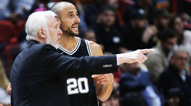 Gregg Popovich habla sobre Manu Ginóbili