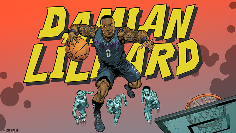 Una colaboración para los amantes del basquet y los comics