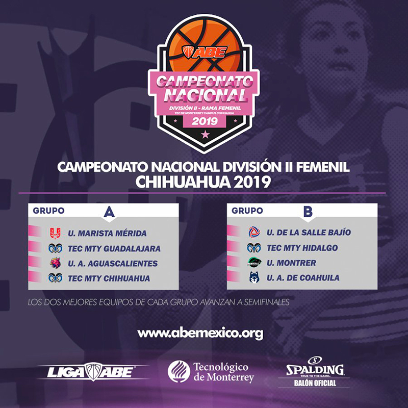 Listo el Campeonato Nacional de la División II en la ABE