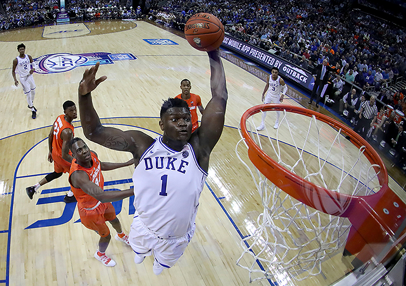 Zion Williamson es el Jugador del Año