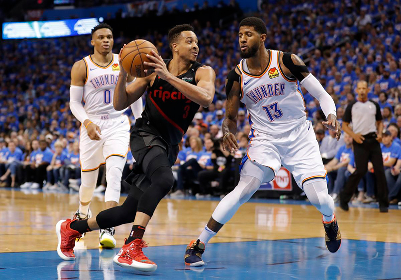Los Blazers de Portland sentenciaron al Thunder