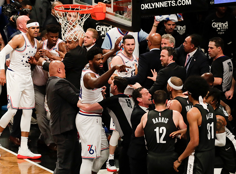 Nets y Sixers le ponen sabor a su serie de Playoffs