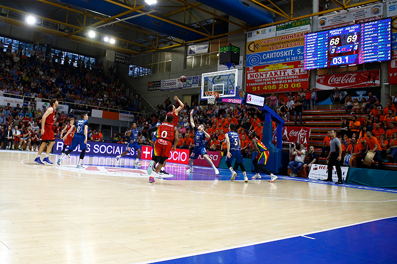 Paco Cruz es el héroe del Fuenlabrada