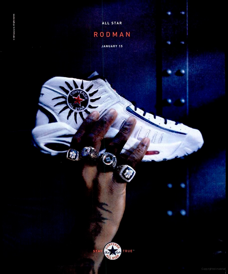 Los tenis de Rodman, un objeto del deseo