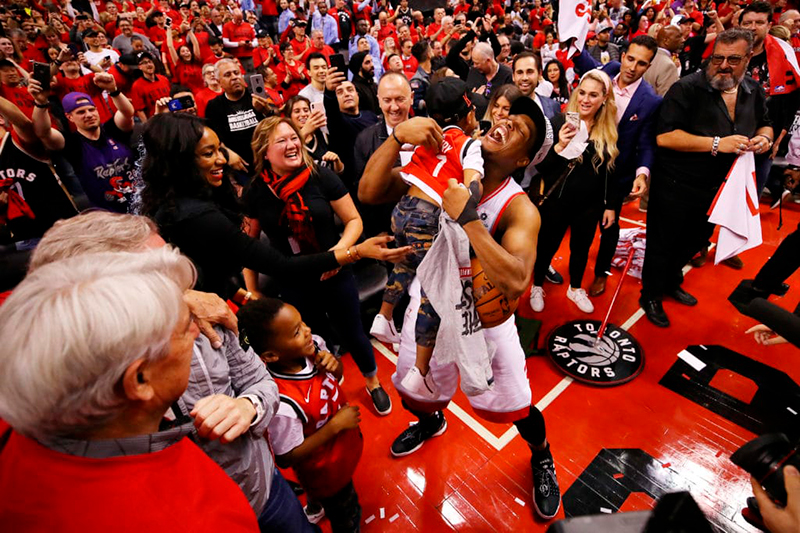 Las reacciones al triunfo de los Raptors
