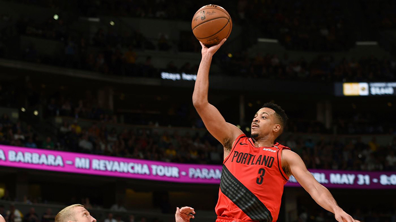 CJ McCollum fue el salvador de los Blazers