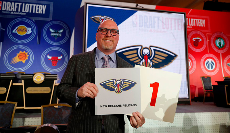 Así quedaron los puestos para Draft 2019 de la NBA