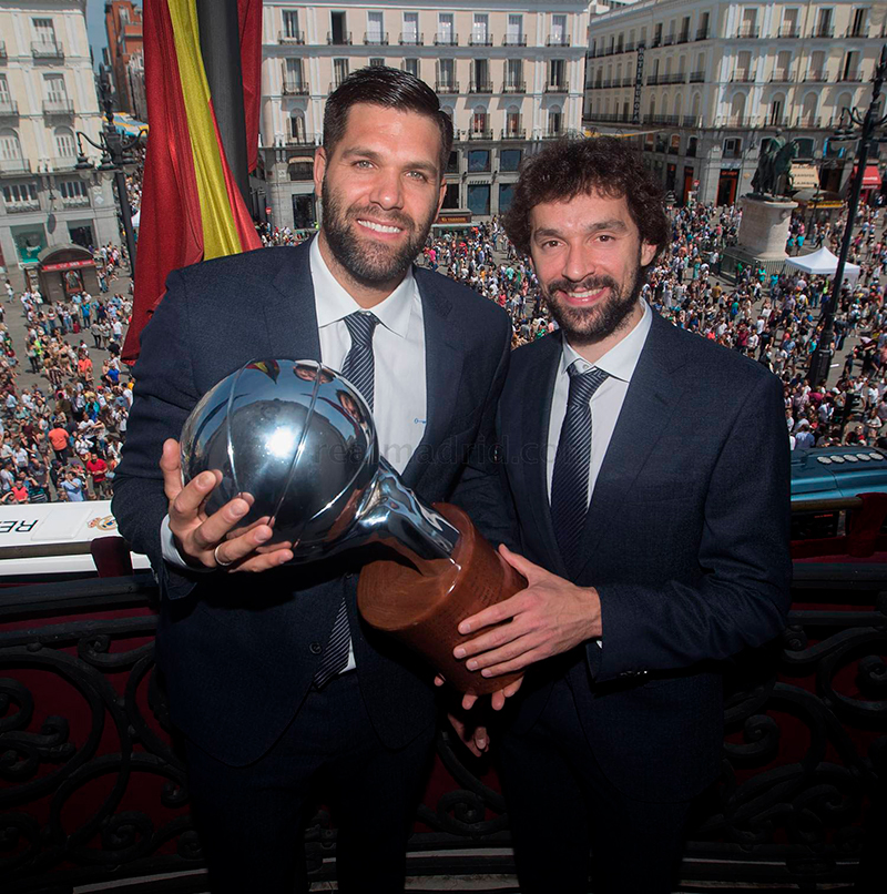 Recepción de campeones para el Madrid