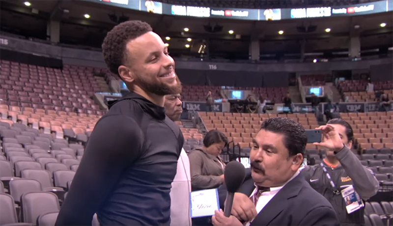 Guillermo y su participación en las Finales de la NBA