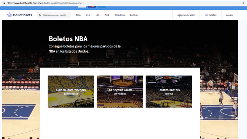 ¿Cómo comprar boletos para la NBA?