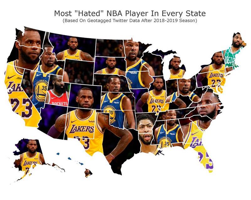 Los jugadores más odiados de la NBA