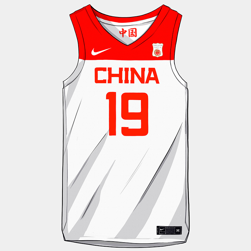 Así lucen algunos de los uniformes para el mundial de China